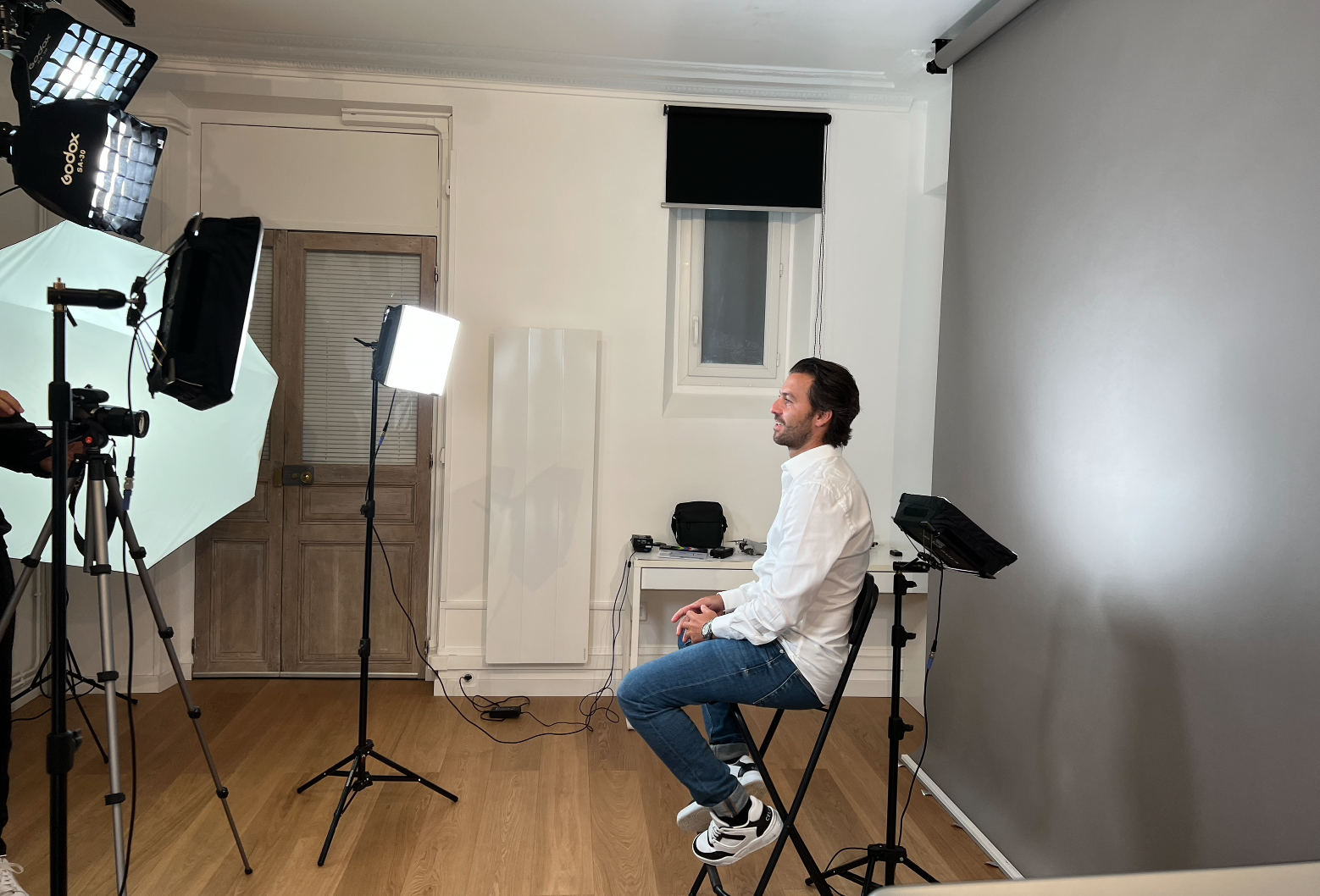 Interview en studio Agence Influence